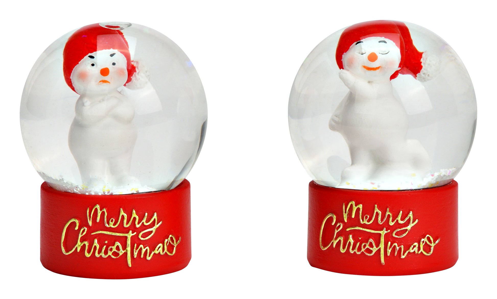 ROOST Schneekugel Schneemann – 6 cm
