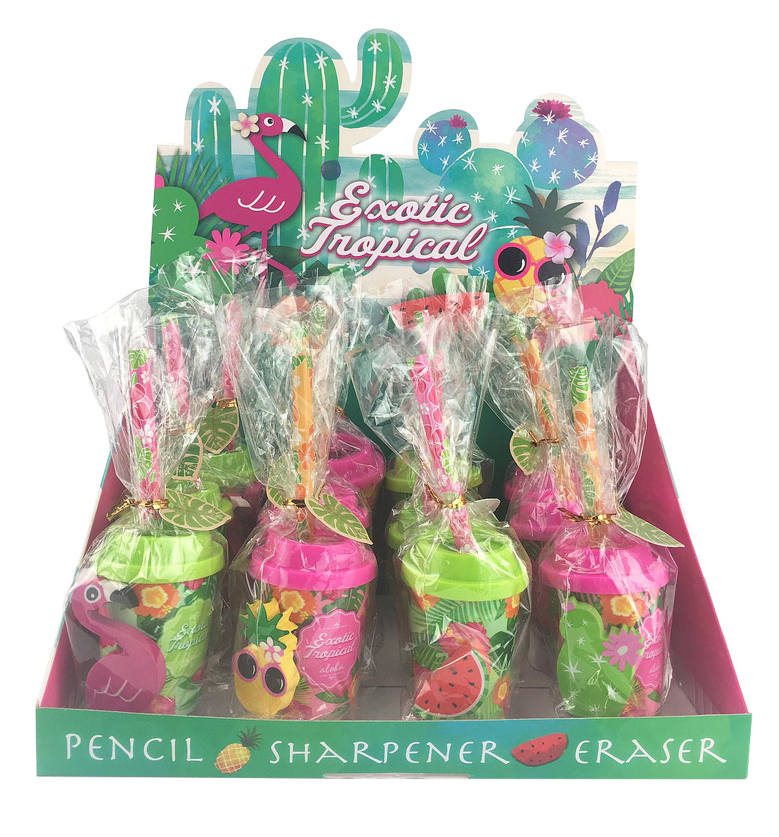 ROOST Schreibset Funpack 113581 Exotic – für Kinder