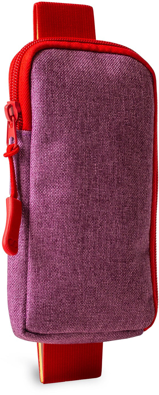 ROOST Dokumentenmappe 170 × 234 × 20 mm – violett/rot