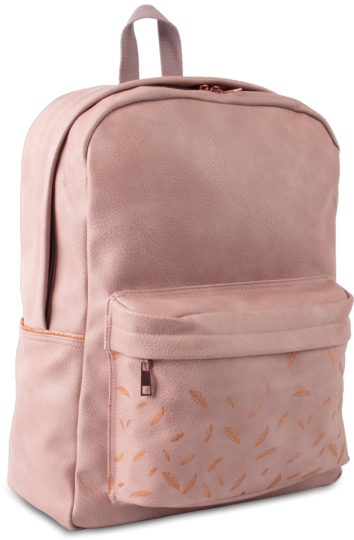 ROOST City Rucksack 500526 – 23 l – Midnight Gold, Soft Pink, 320 × 420 × 140 mm