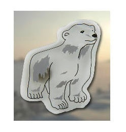 Roost Eisbär Taschenwärmer – 150 × 94 × 15 mm, 79 g