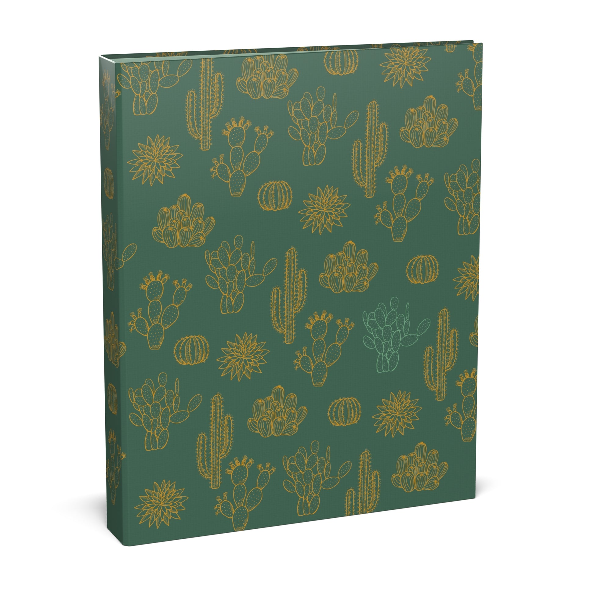 ROOST Arizona Ringbuch – 2-Ring – für A4 – Rückenbreite 4,7 cm – Midnight Gold