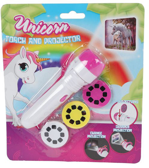 ROOST 570487 Projektor – Einhorn – 24 Bilder – 16,0×3,5×18,5 cm