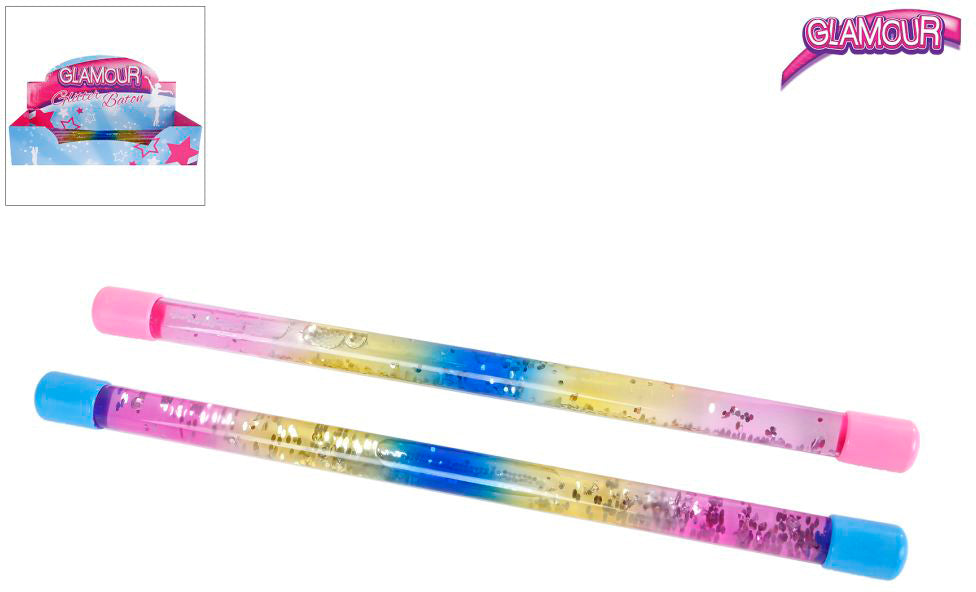 ROOST Glitzerstab – Cheerleader – 31 cm – Mehrfarbig