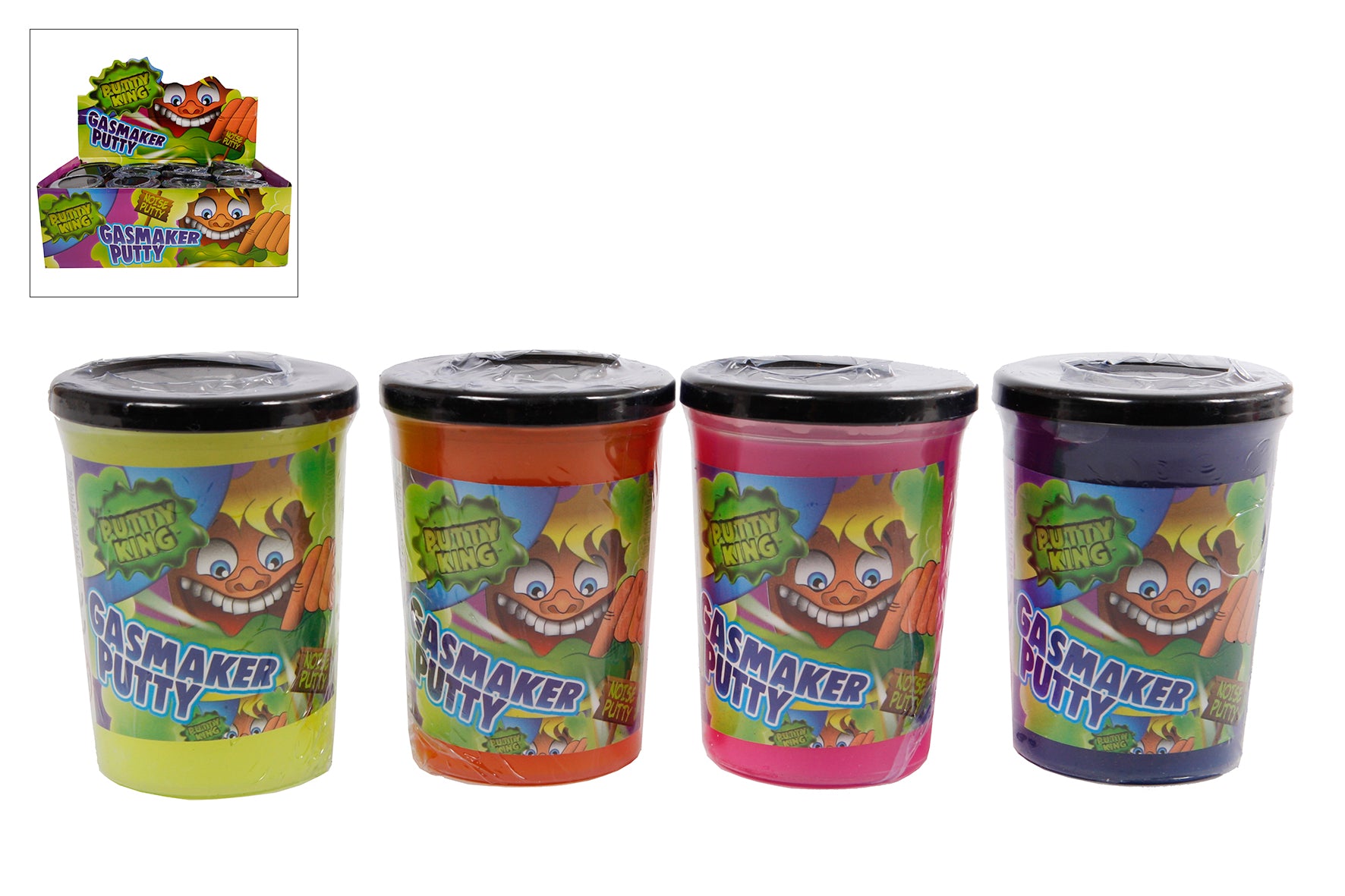 ROOST Fidget/Stressball – 5,5 × 7,5 × 5,5 cm – mehrfarbig