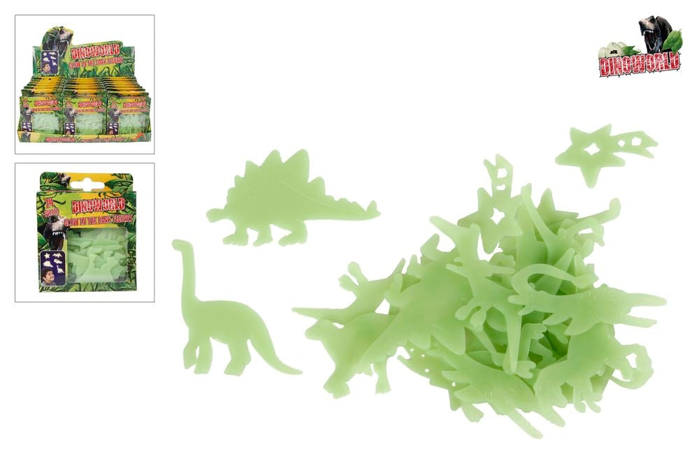 ROOST Plüschtier Dinosaurier – nachtleuchtend – 9 × 2 × 11 cm
