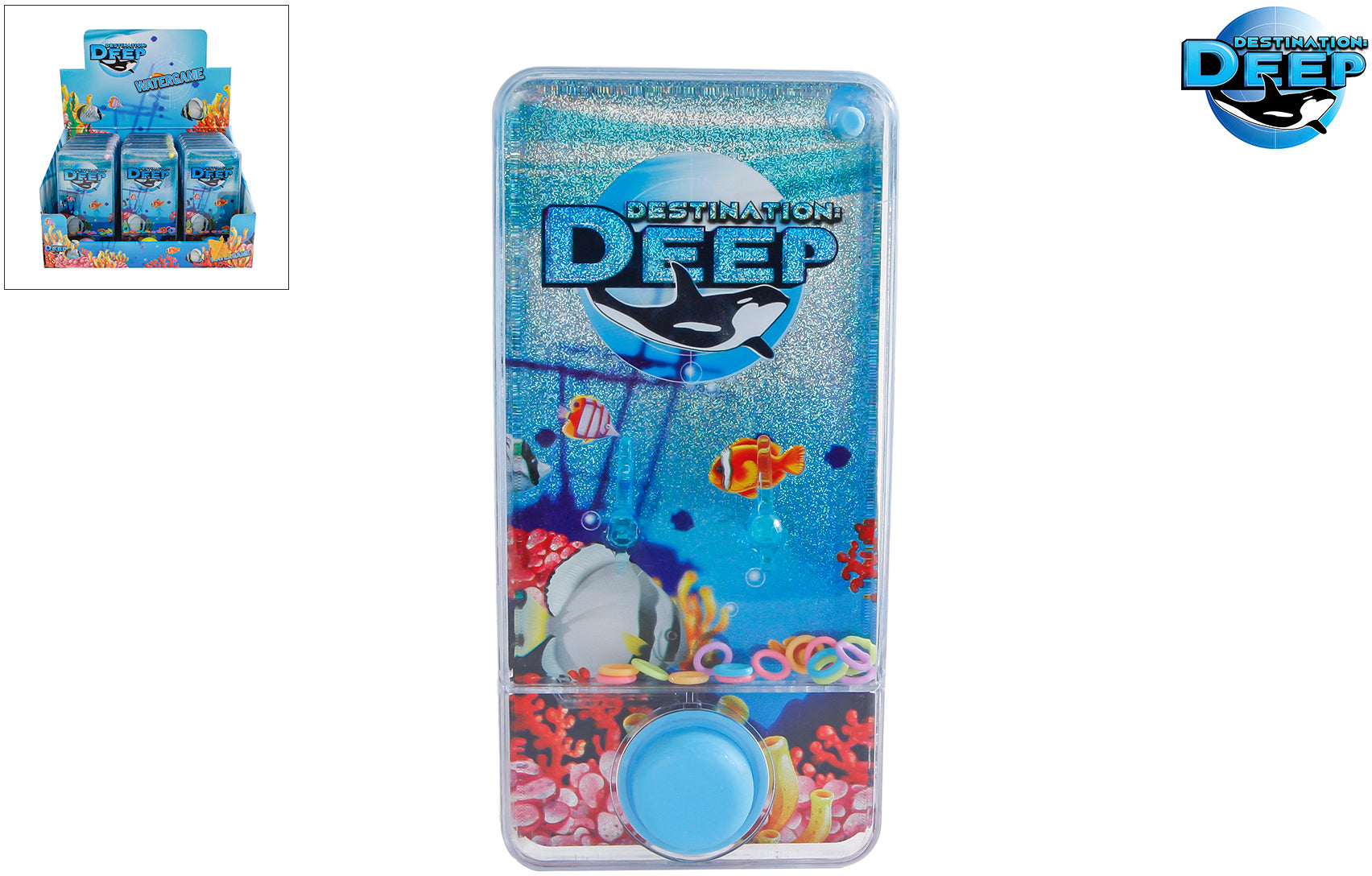 ROOST Wasserspiel Meerestiere – 14 cm – 4 Stück