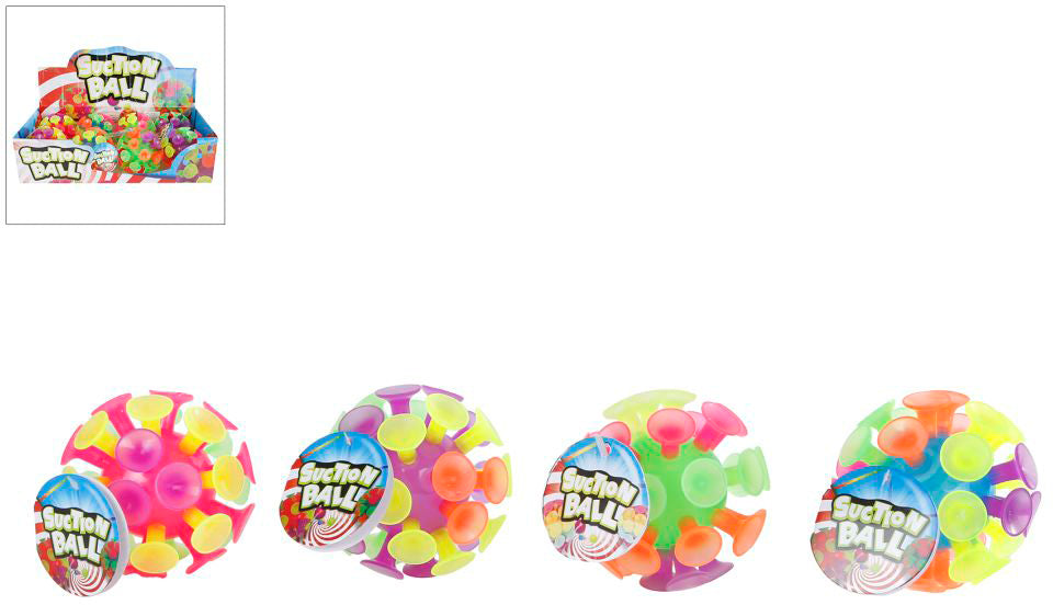 ROOST Fidget-/Stressball – mit Saugnäpfen – Ø 9,0 cm