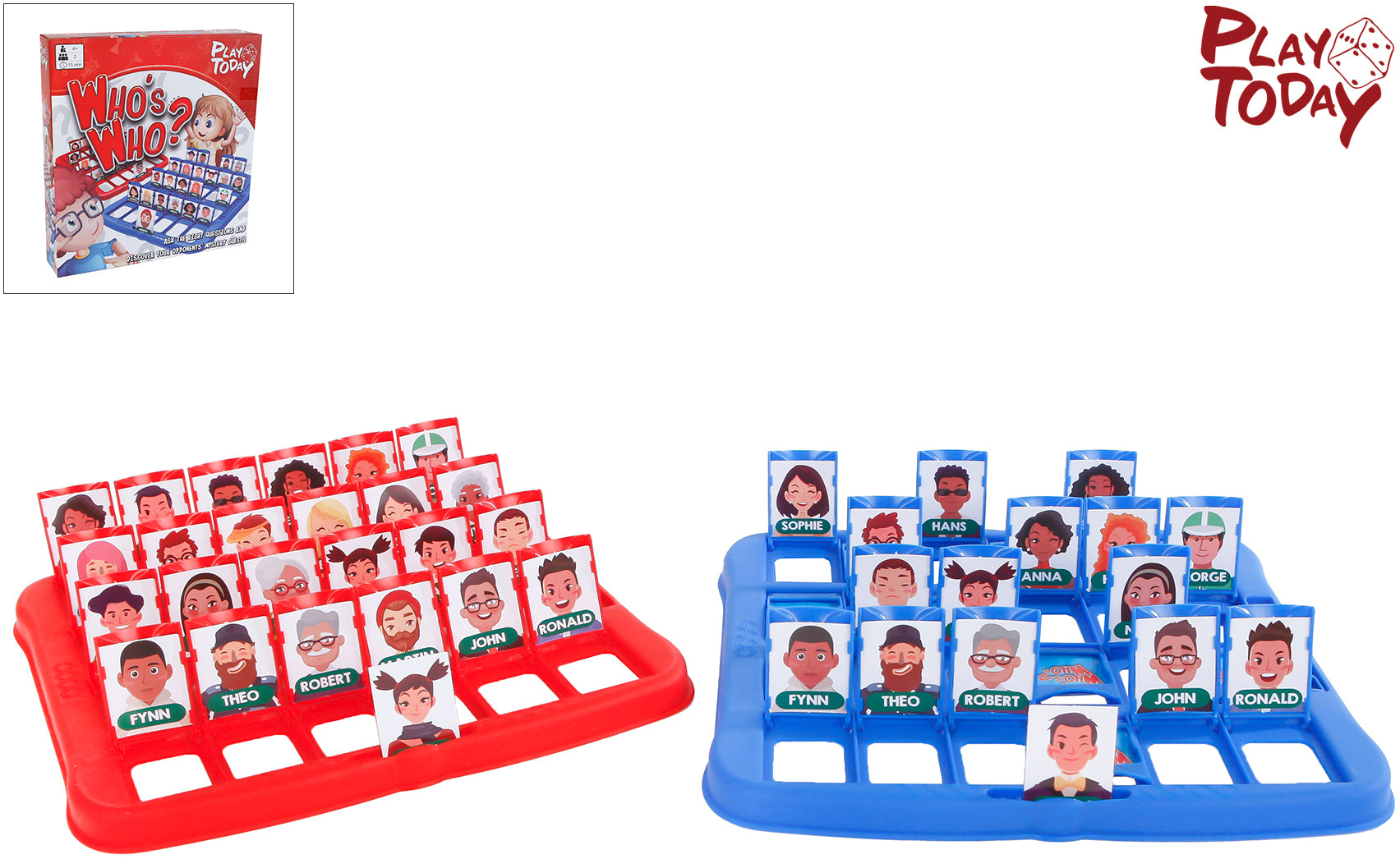 ROOST Play Today Who's Who? – Brettspiel