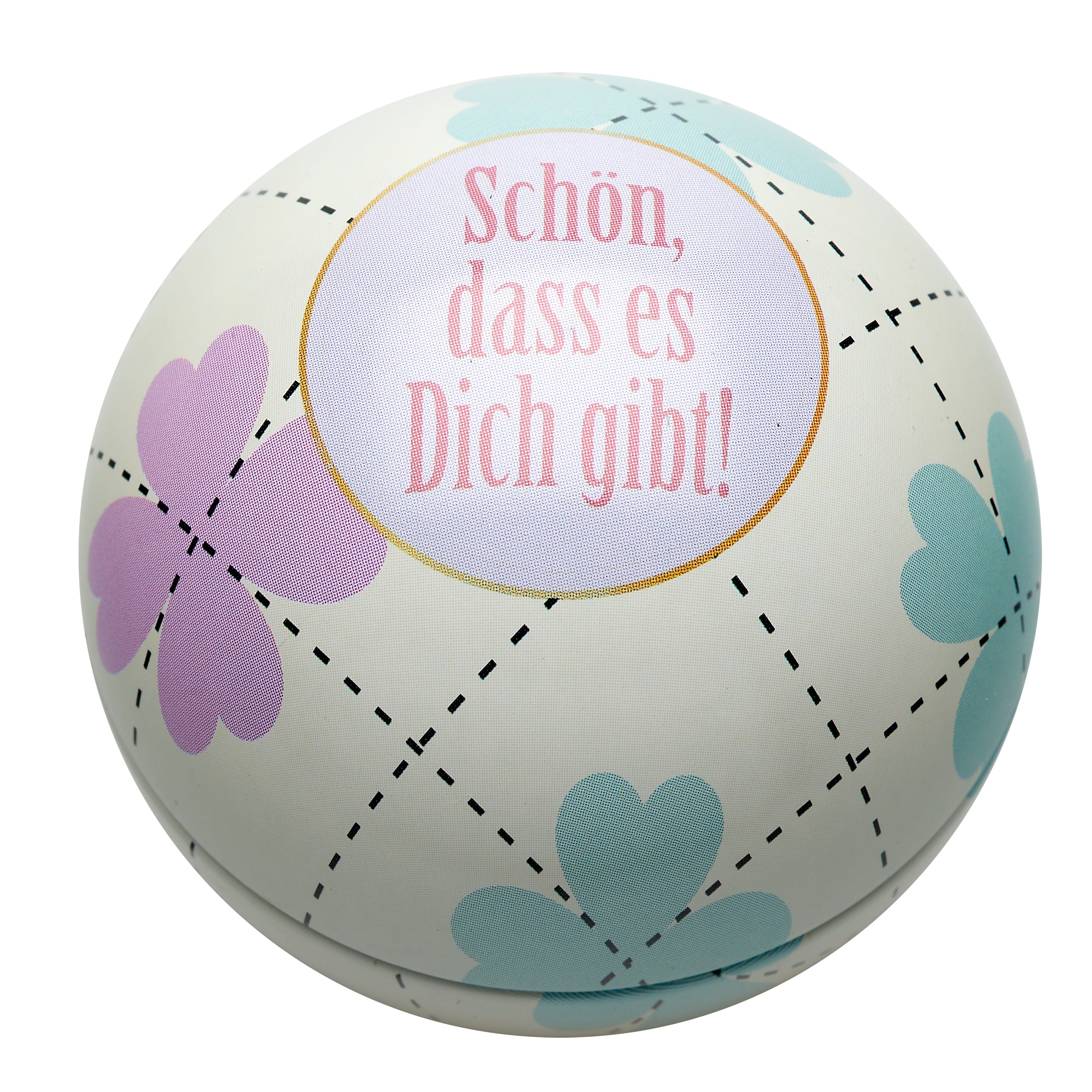 ROOST Fidget-/Stressball Glücksball – Schön, dass es Dich gibt – Ø 5 cm