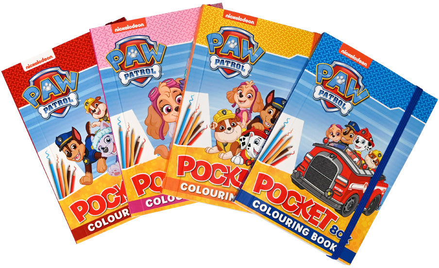 ROOST Taschen Malbuch Paw Patrol – 11,1 × 14,0 × 1,5 cm