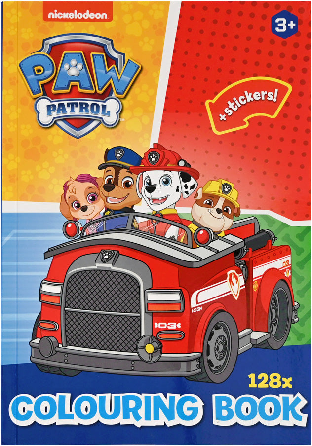 ROOST Malbuch – Paw Patrol, 21,1 × 29,6 cm, mit Stickern