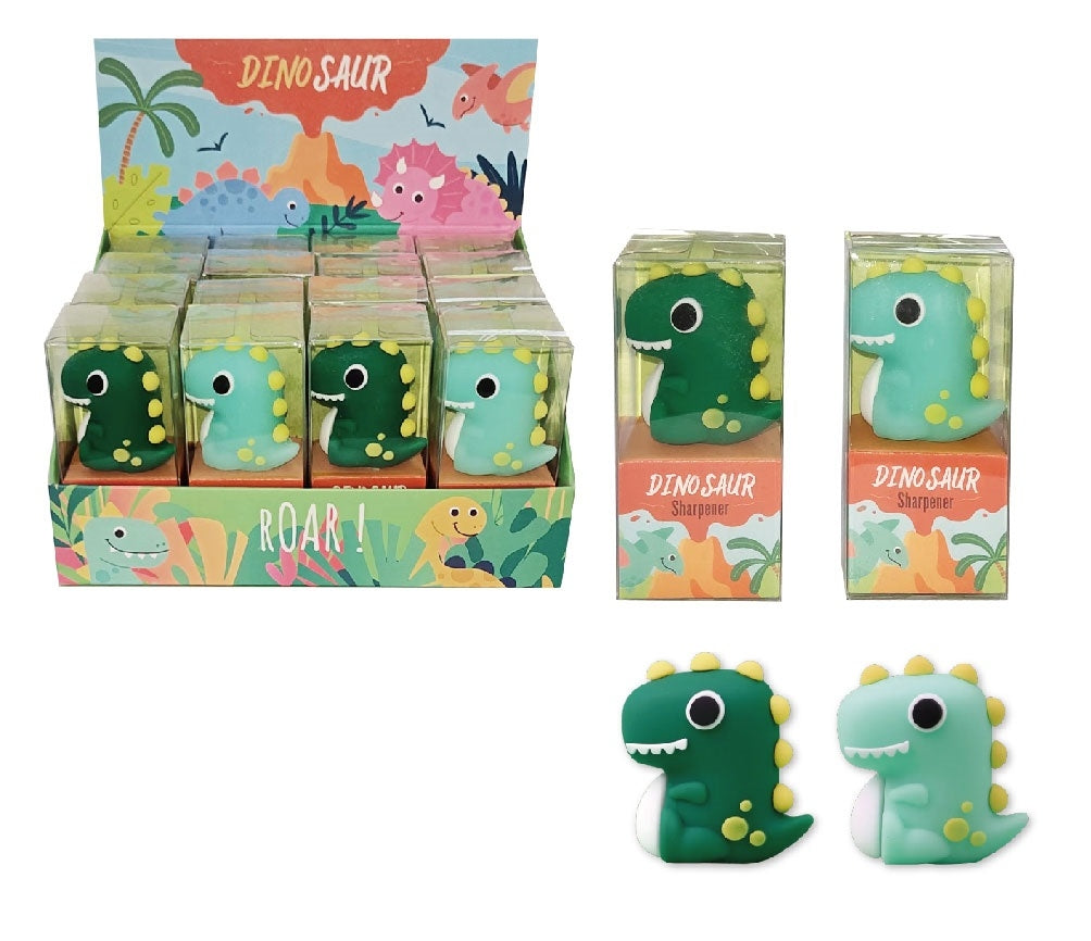 ROOST DSS-001 Spitzer – farbig sortiert – Dinosaurier-Design