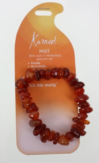 ROOST Armband – 60×18×152 mm – Karneol, Naturstein – Mut G206