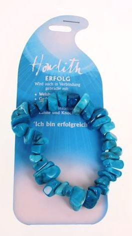 ROOST Armband Erfolg – 153 × 59 × 16 mm – türkis – Howlith – G209