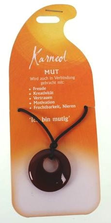 ROOST Halskette Mut G218 – Karneol – 59 × 16 × 153 mm – 13 g
