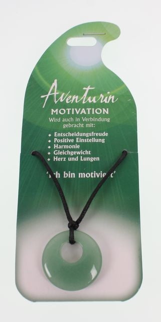 ROOST Motivationshalsband G219 – Aventurin – 59 × 16 × 153 mm – 14 g
