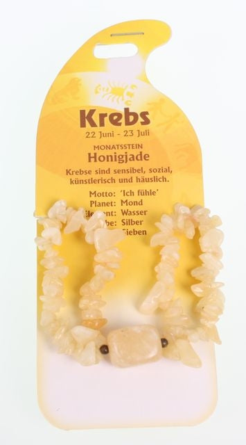 Roost Krebs G240 – Armband – Honigjade