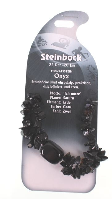 ROOST Armband G246 – 70×23×155 mm – Onyx – Steinbock