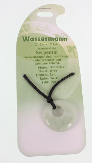 ROOST Halsband Wassermann G259 – 60×18×152 mm, 16 g – Serpentin