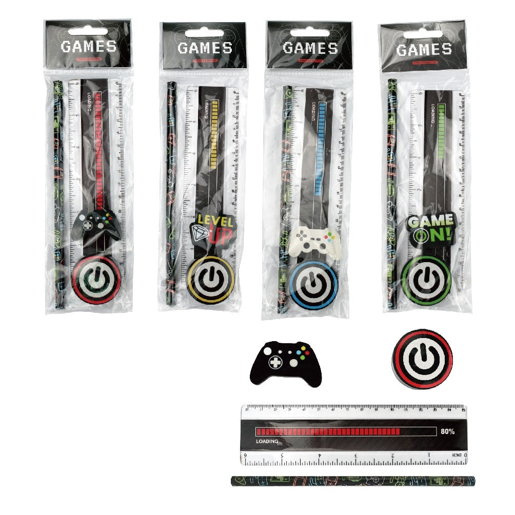 ROOST Game GMOPP4-00 Schreibset, assortiert – mit Zubehör