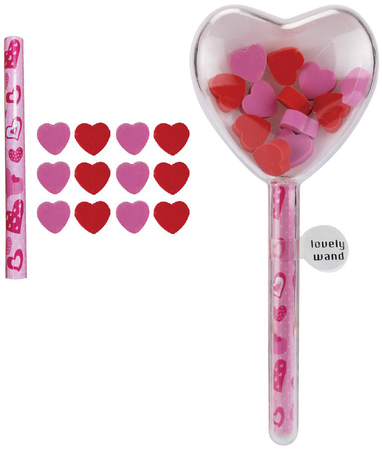 ROOST HSST-071 Bleistift mit Radierer, Herz