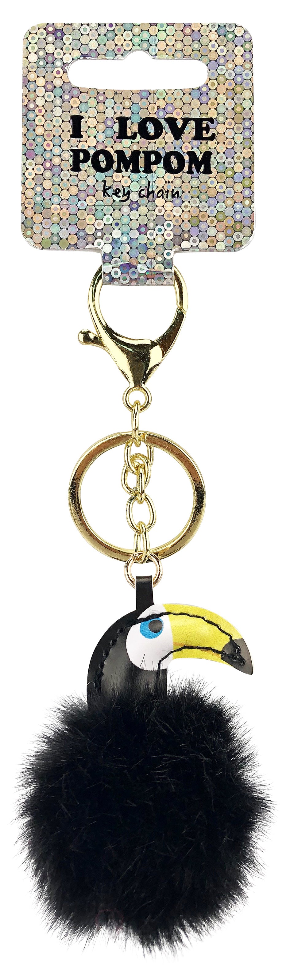 ROOST Schlüsselanhänger Toucan – 74 × 64 × 40 mm