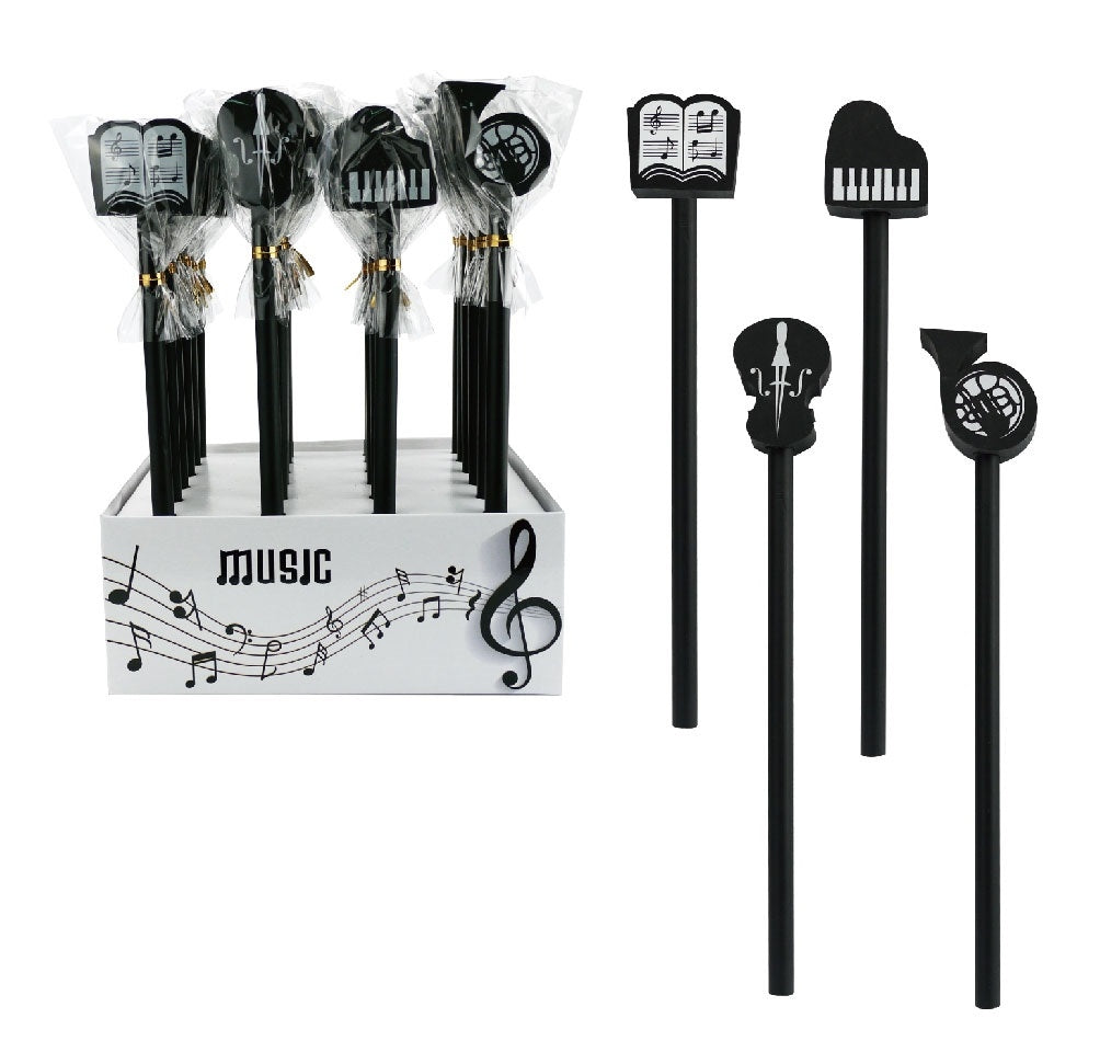 ROOST MURE-001 Musikalischer Bleistift mit Radierer