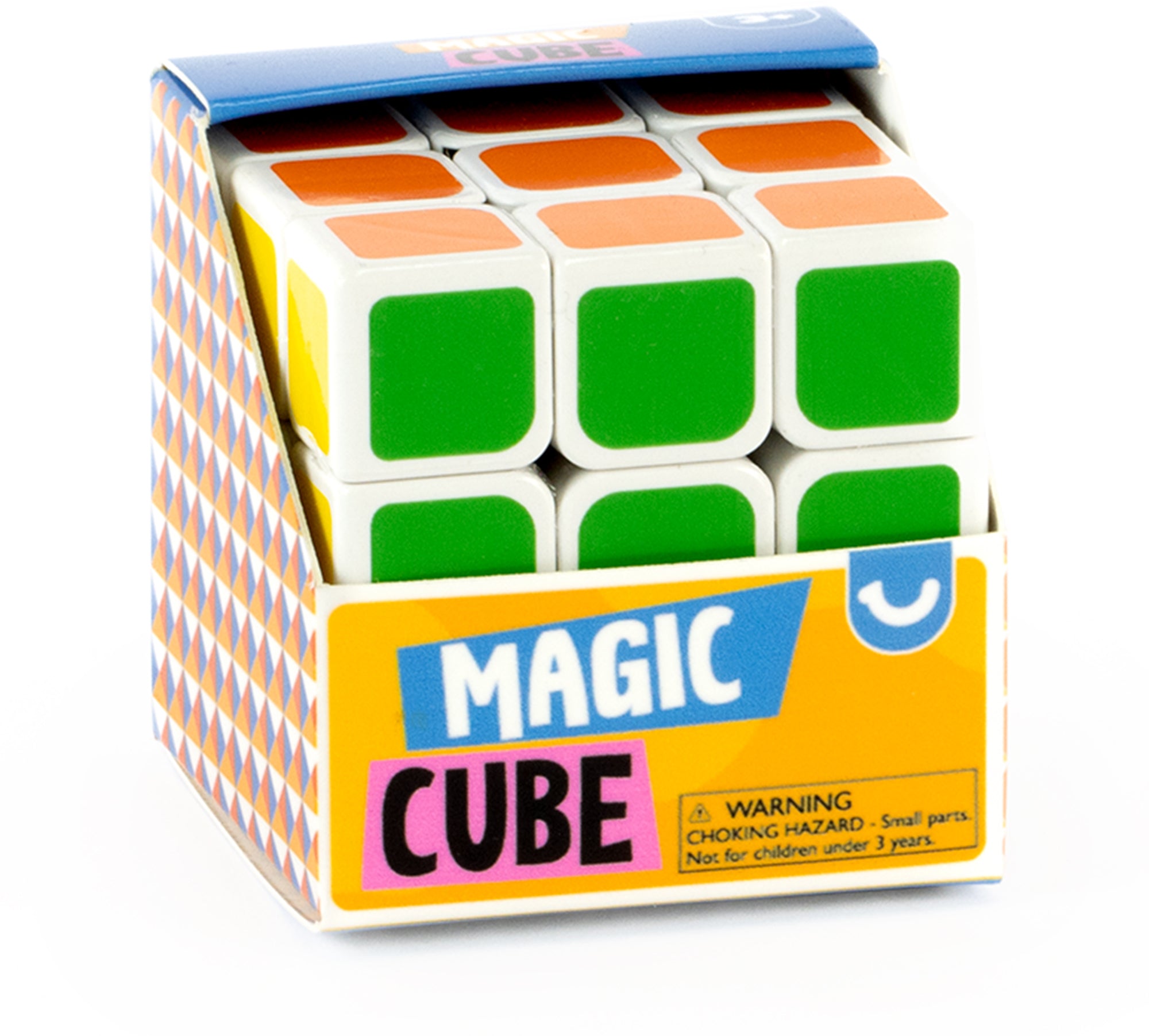 ROOST Magic Cube NV603 3D-Puzzle – 3×3 – 6,5×6,0×6,5 cm – mehrfarbig