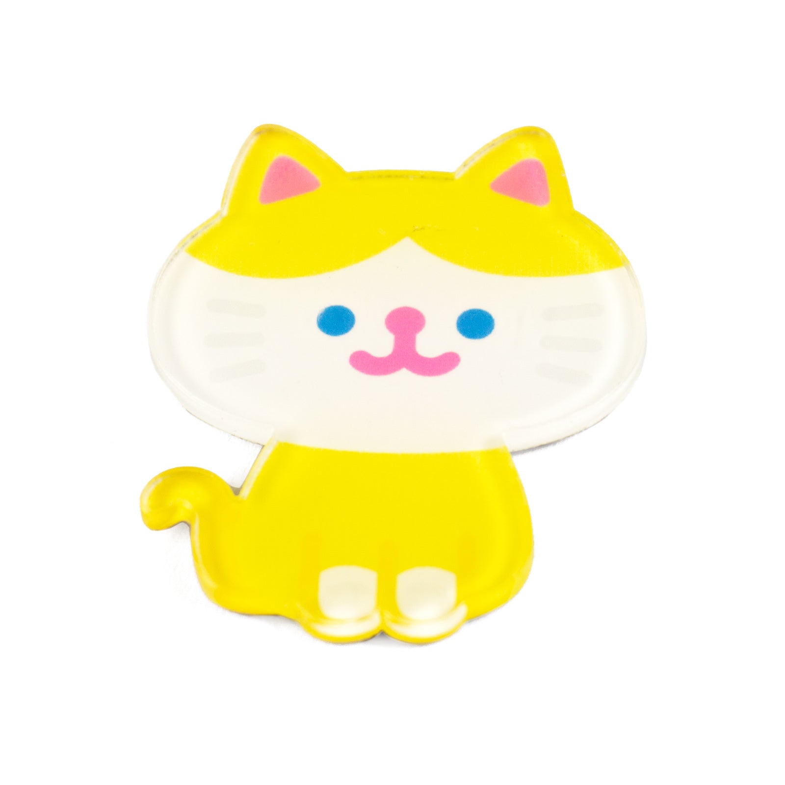 ROOST Magnet Katze – 45 × 35 × 5 mm, farbig sortiert