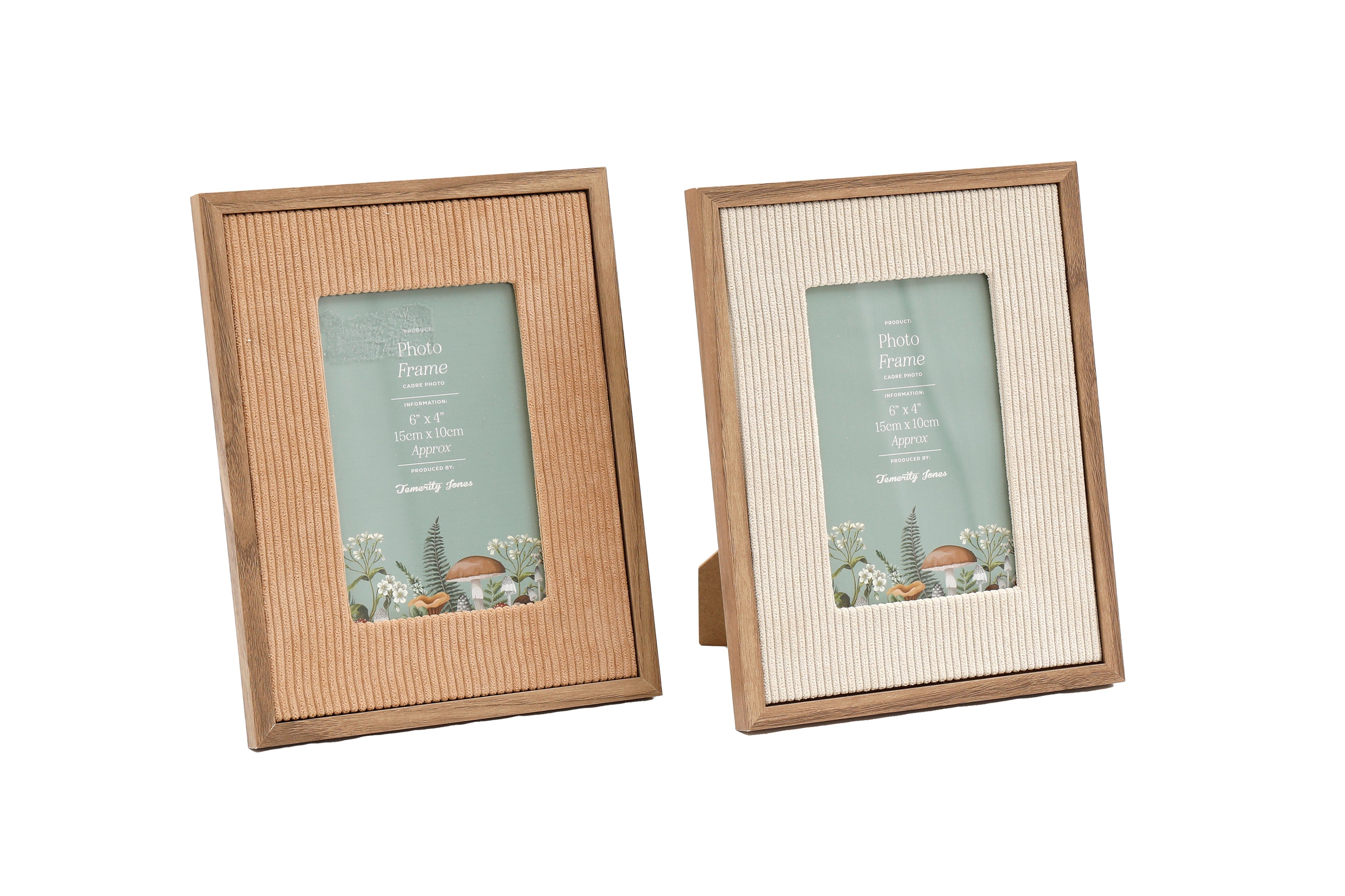 ROOST Bilderrahmen – für 10 × 15 cm – Kord, mehrfarbig