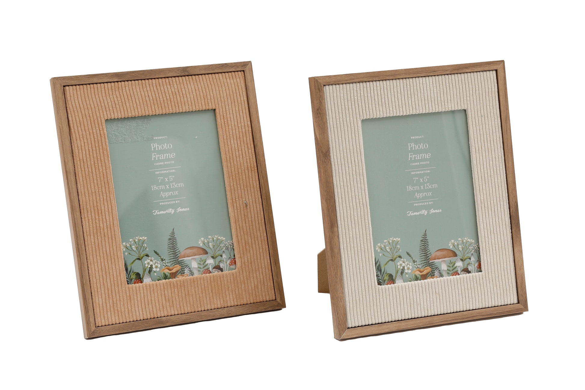 ROOST Fotorahmen – für 12,7 × 17,8 cm – Kord, mehrfarbig