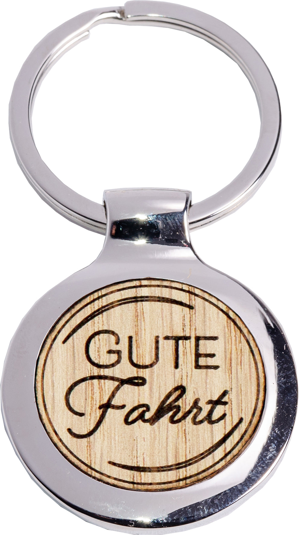 ROOST Schlüsselanhänger Gute Fahrt – 110 × 50 × 1 mm