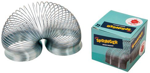 ROOST Springfeder SC131 – Metall – Ø 7 cm – Silber