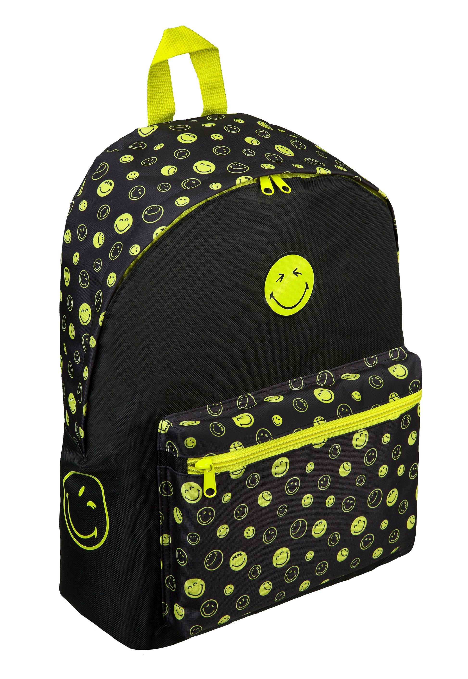 ROOST SMEL7711 – Schulrucksack, Smiley, 31×8,5×44,1 cm