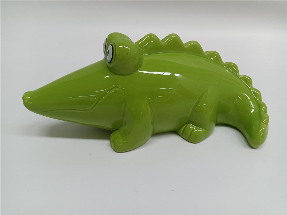 ROOST Spardose Krokodil – 15 × 12 × 29 cm