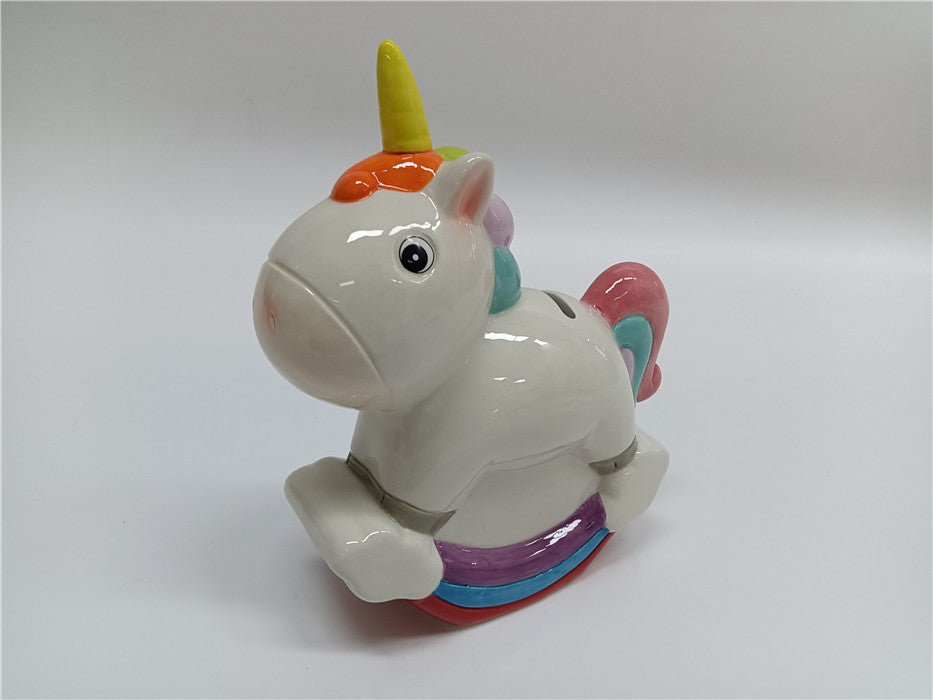 ROOST Spardose Einhorn – 7,5 × 21 × 17,5 cm