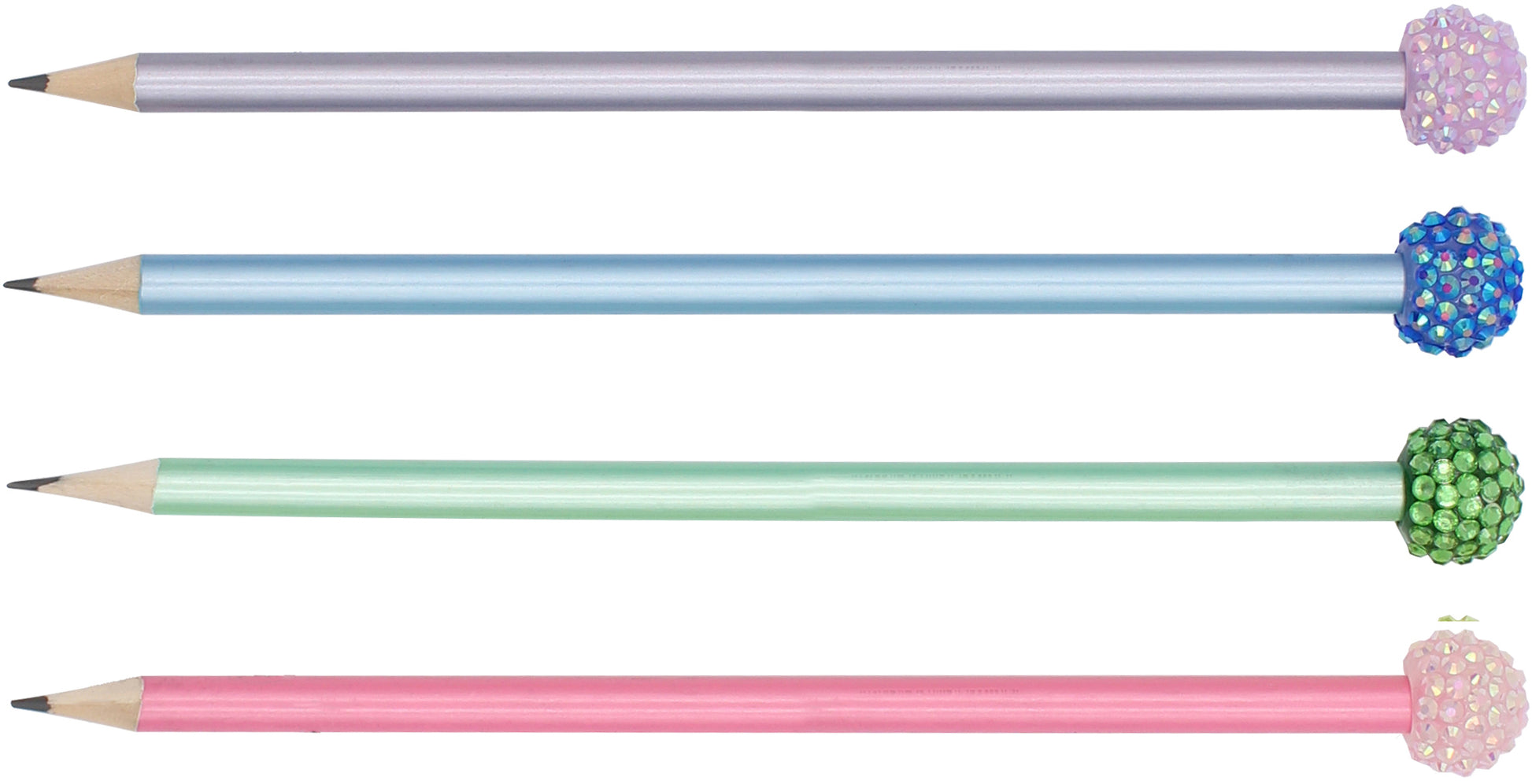 ROOST Glitter Ball TSKY-P06 Bleistift, farbig assortiert