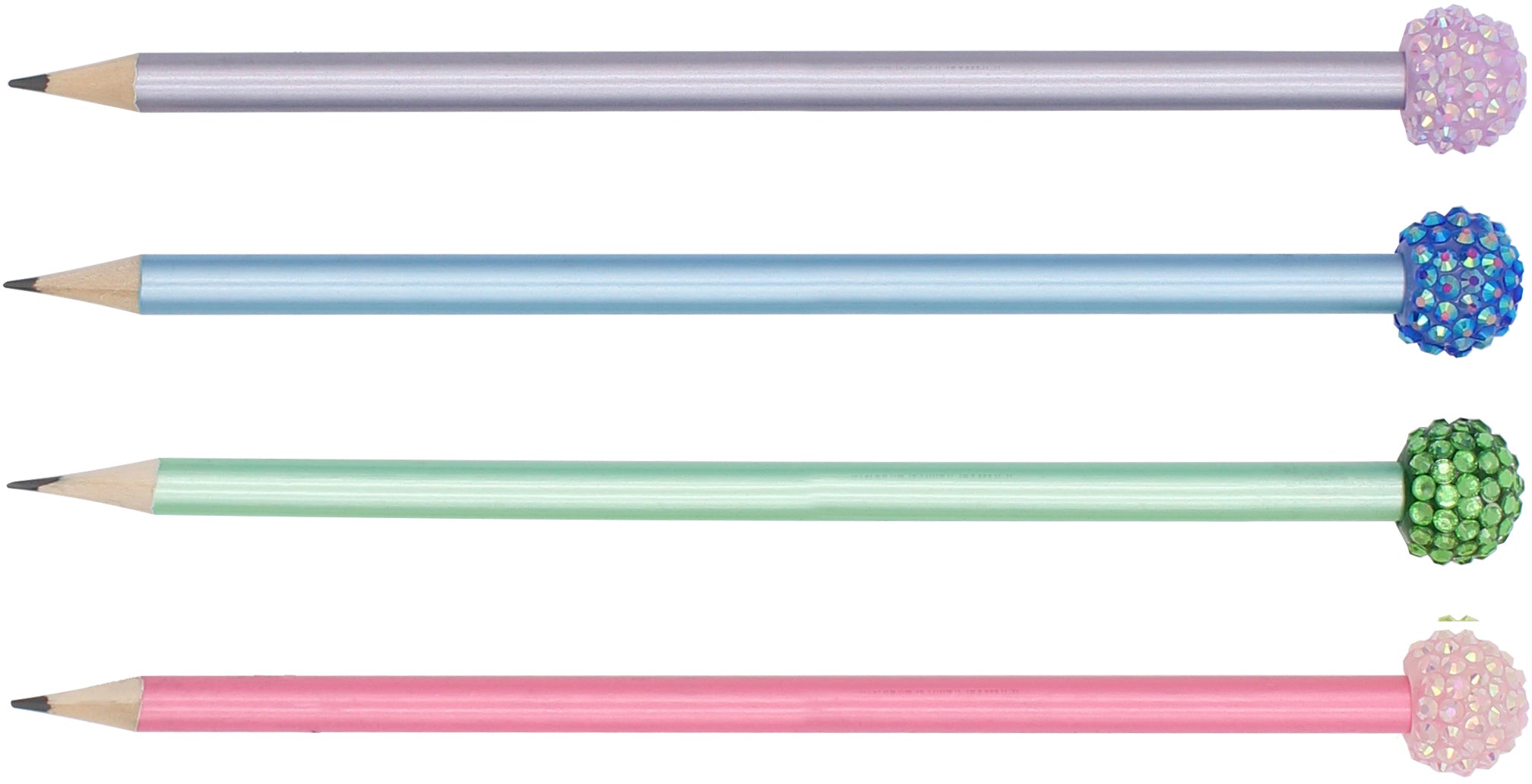 ROOST Glitter Ball TSKY-P06 Bleistift, farbig assortiert