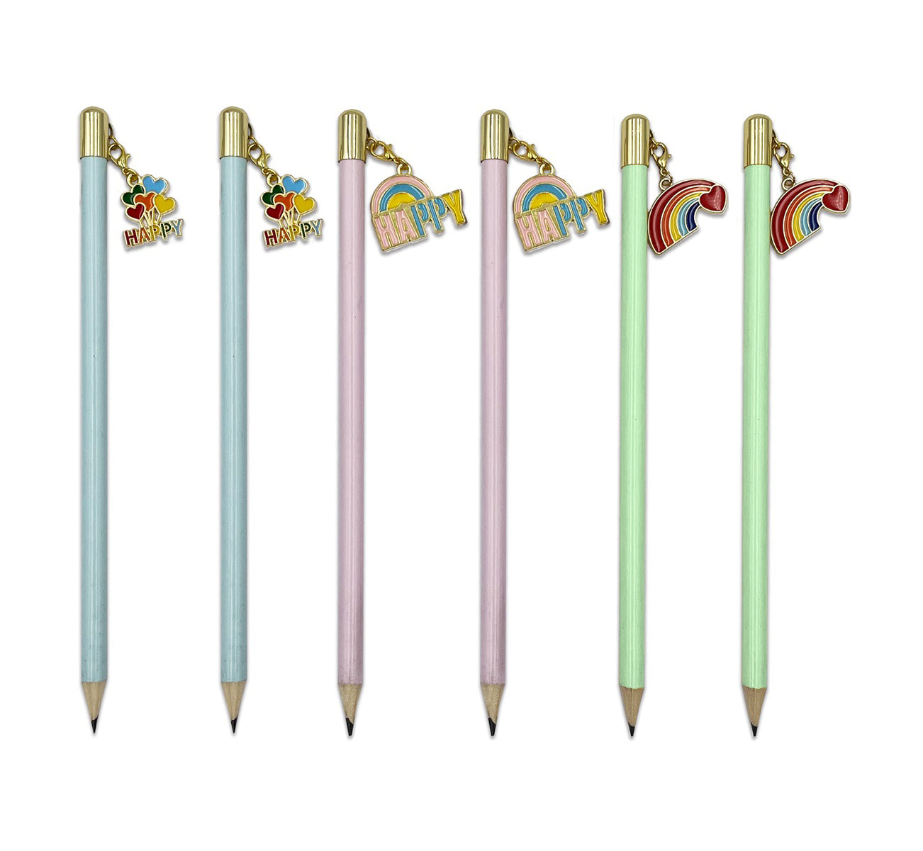 ROOST Regenbogenzauber Bleistift HB, assortiert