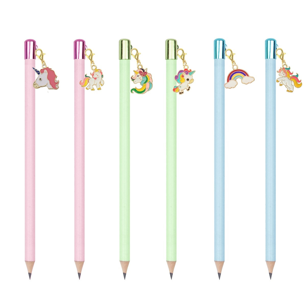 ROOST Einhorn-Anhänger Bleistift HB, assortiert