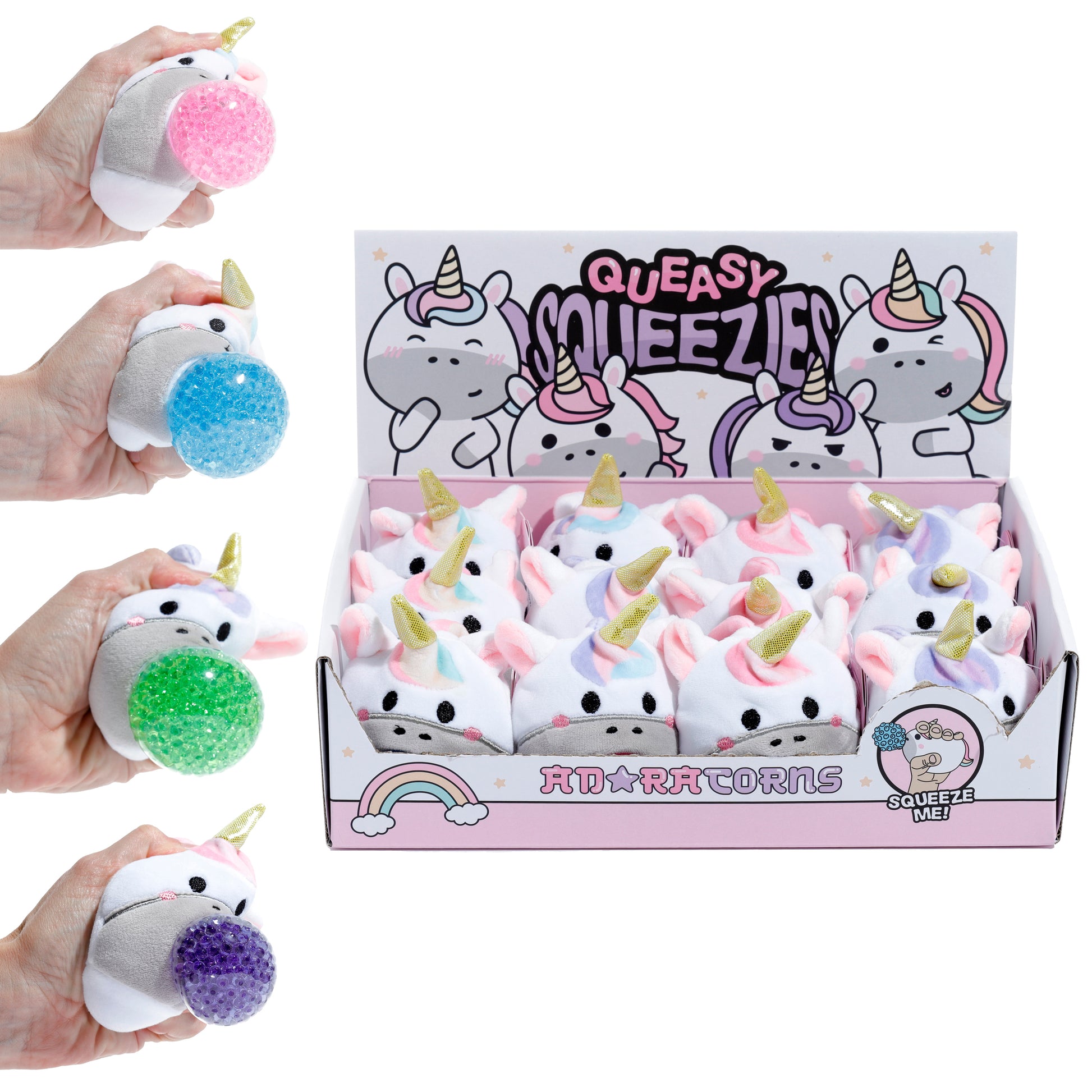 ROOST Plüschtier Einhorn TY853 – 10,0 cm – Plüsch