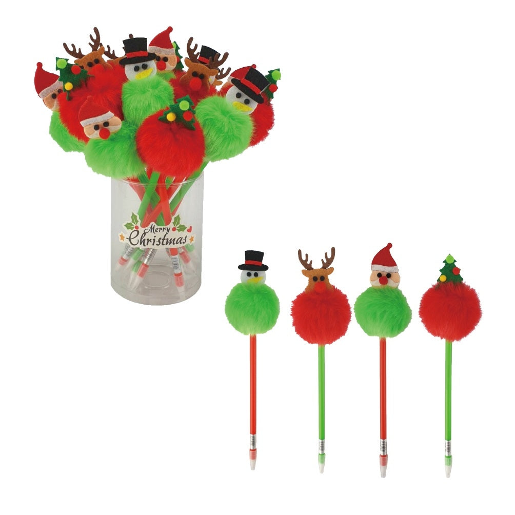 ROOST PomPom XBP-002 X-mas Kugelschreiber