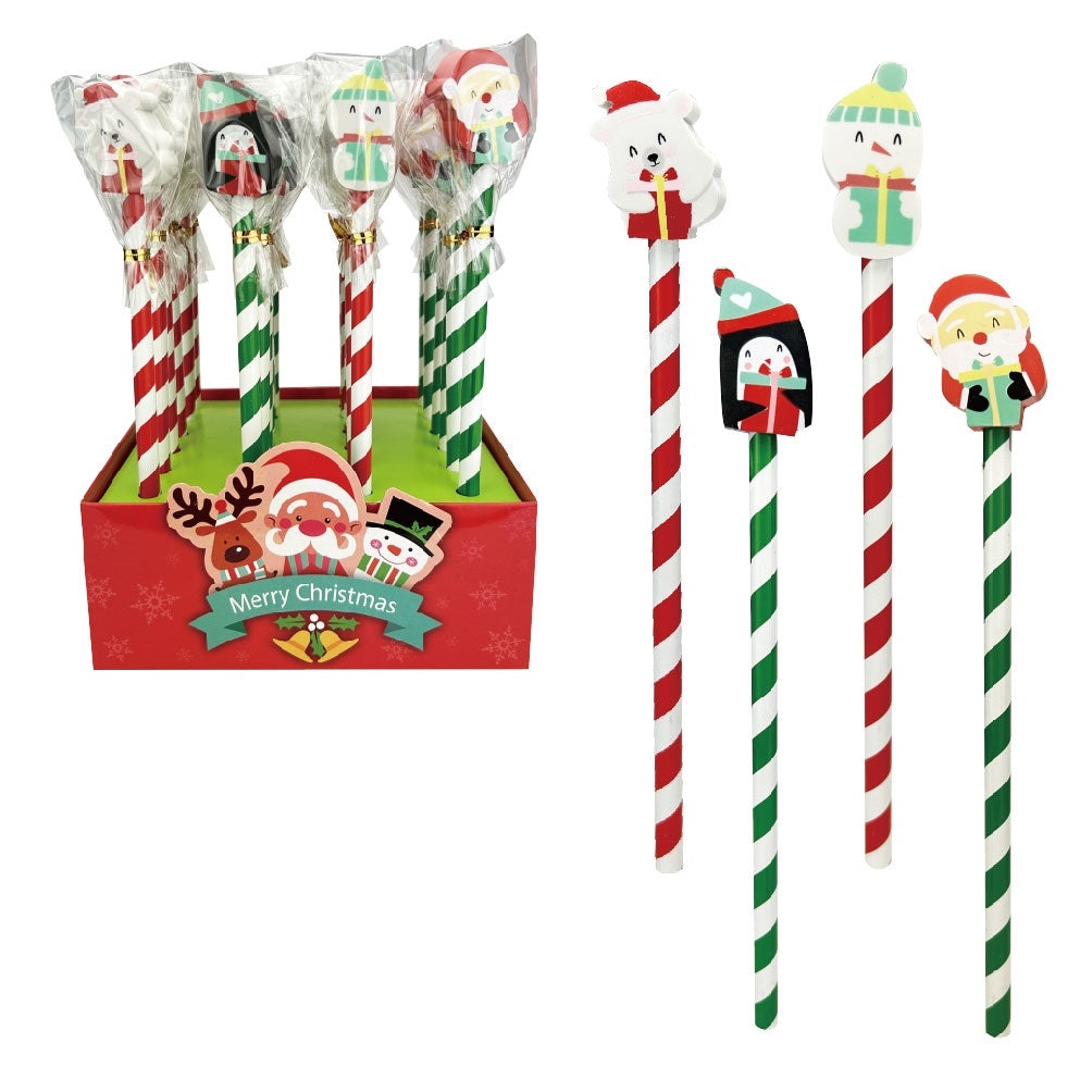 ROOST XREA-023 X'Mas Bleistift mit Radierer