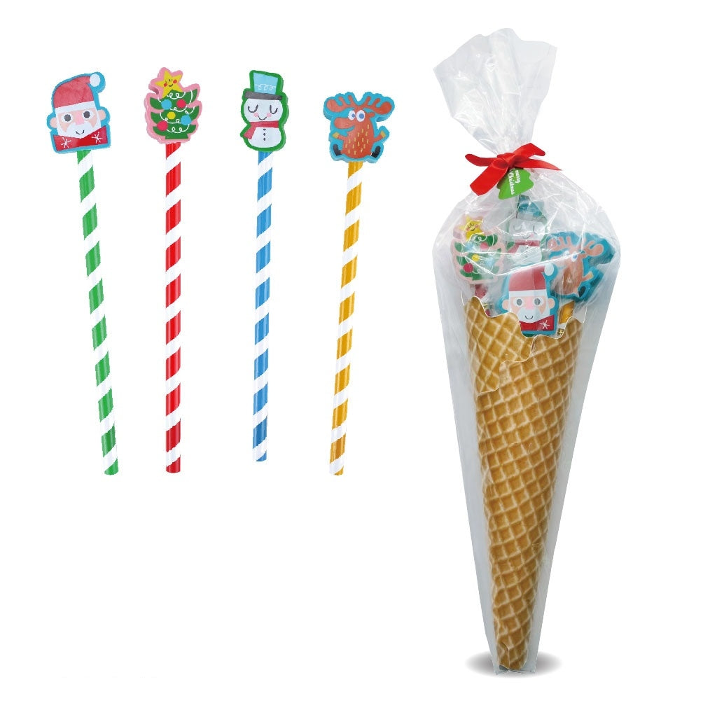 ROOST Weihnachtsset XST-002 Bleistifte – 4er-Set