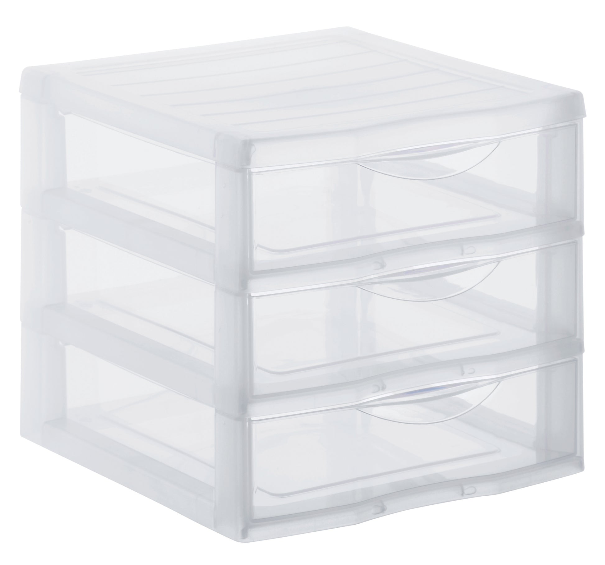 Rotho OPTIMO Schubladenelement – für A4, transparent, Polypropylen (PP), B 260 × H 255 × T 365 mm