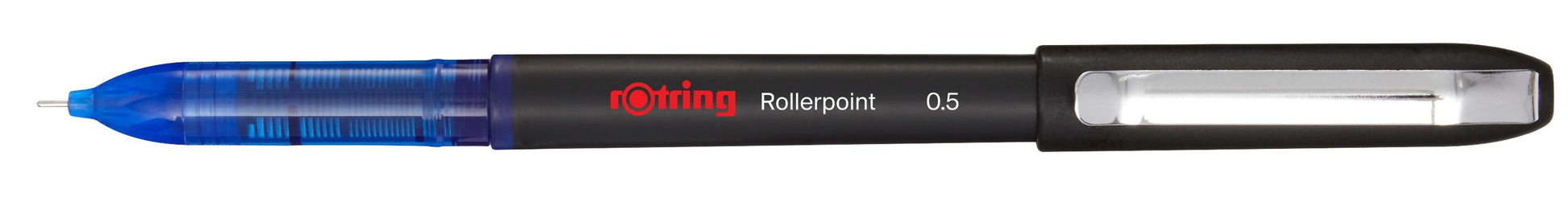 Rotring Rollerpoint 2146105 – Tintenroller, 0,5 mm, Blau, mit Kappe, Kunststoff, sortiert