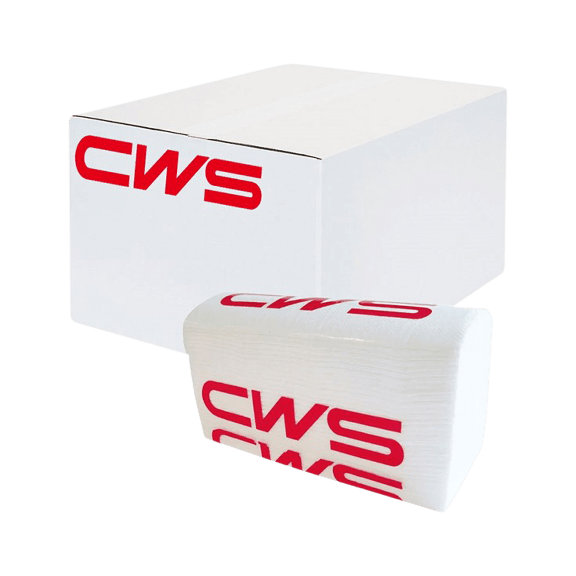 Cws Falthandtücher Z-Falz – 2-lagig, hochweiss, Zellstoff