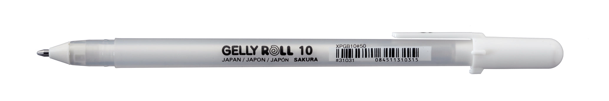 Sakura Gelly Roll XPGB1050 Gelschreiber – Weiss, Spitze 0,5 mm