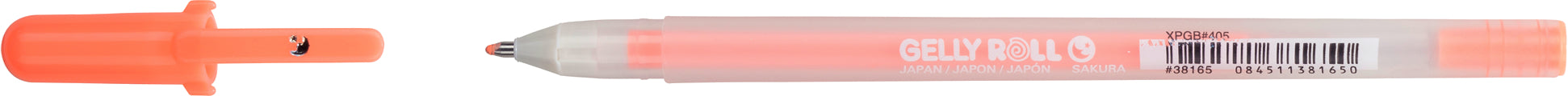 Sakura Gelly Roll Moonlight Gelschreiber – orange, Spitze 0,5 mm, fluoreszierend